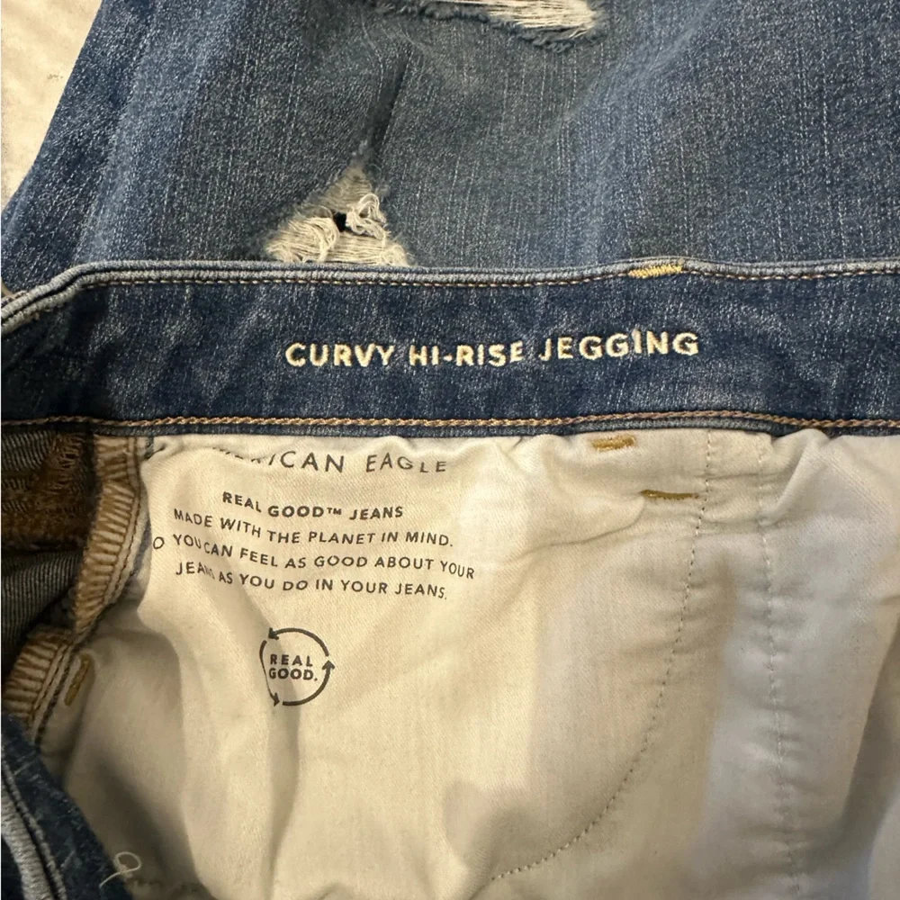 American Eagle Hi-Rise Jegging size 18 - Picture 2 of 4